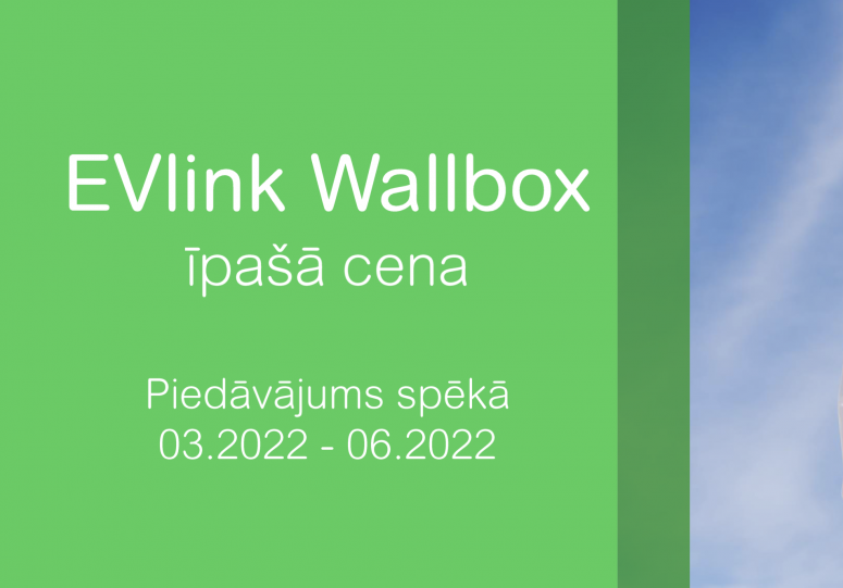 EvLink Wallbox īpašā cena